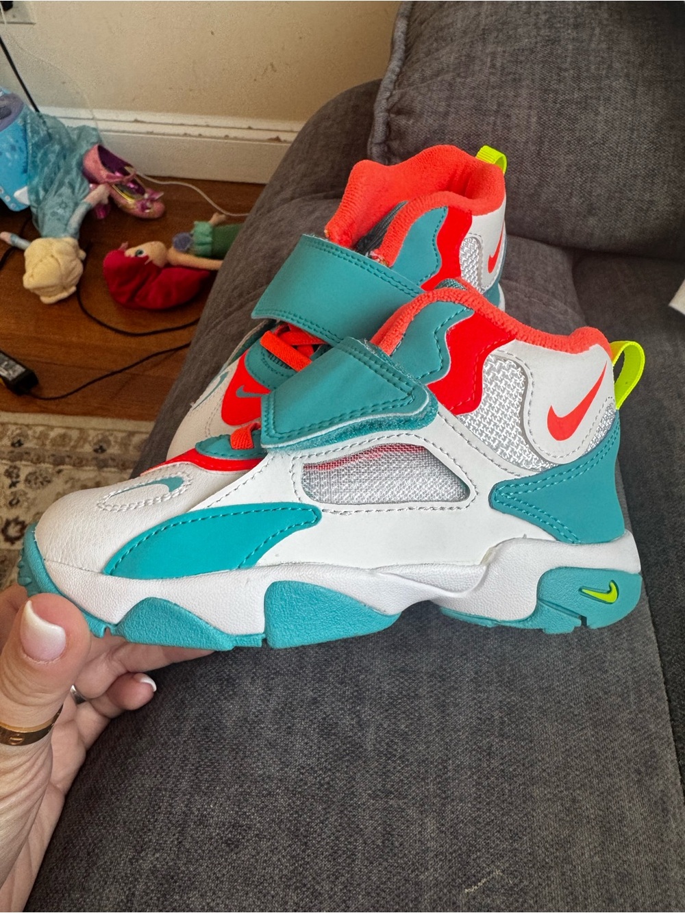 Nike Velcro High-Top Sneakers